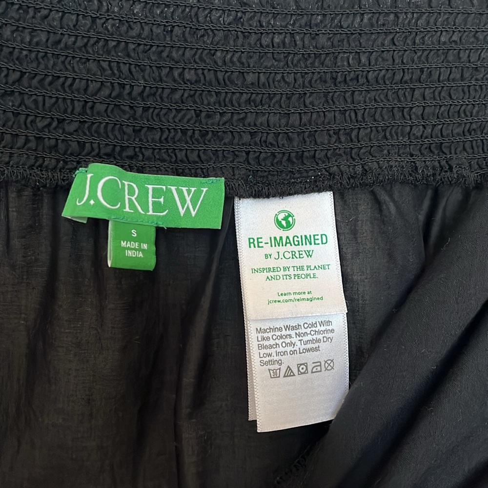 J.Crew Black Sheer Wrap sarong - can be worn several ways - Picture 4 of 6